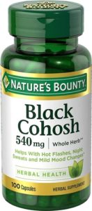 what are side effects of black cohosh